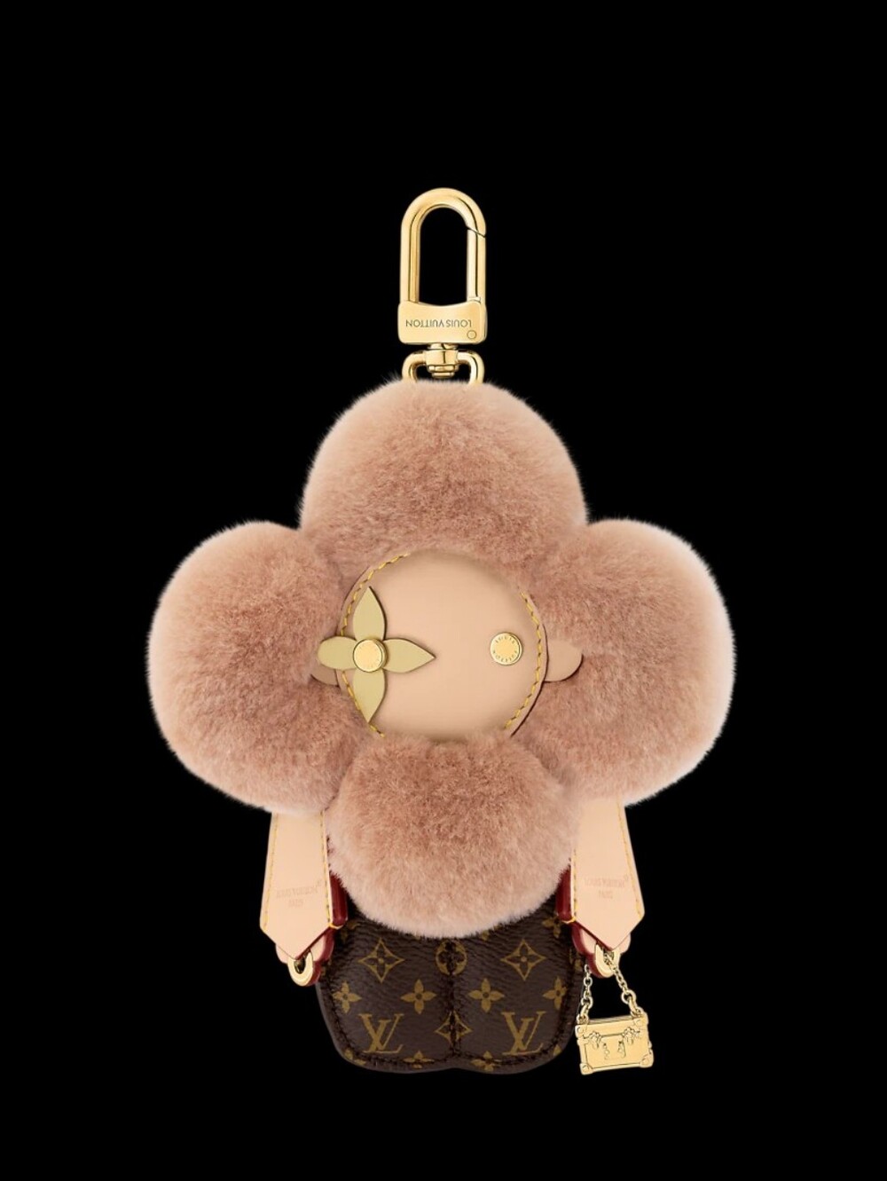 Louis Vuitton Vivienne Fashionista Bag Charm 'Brown'